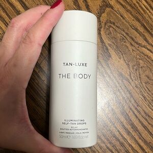 New, never opened Tan Luxe The Body Self Tan Drops (for light/medium skintones)